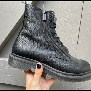 Dr. Martens Pascal with Zip Combat boot